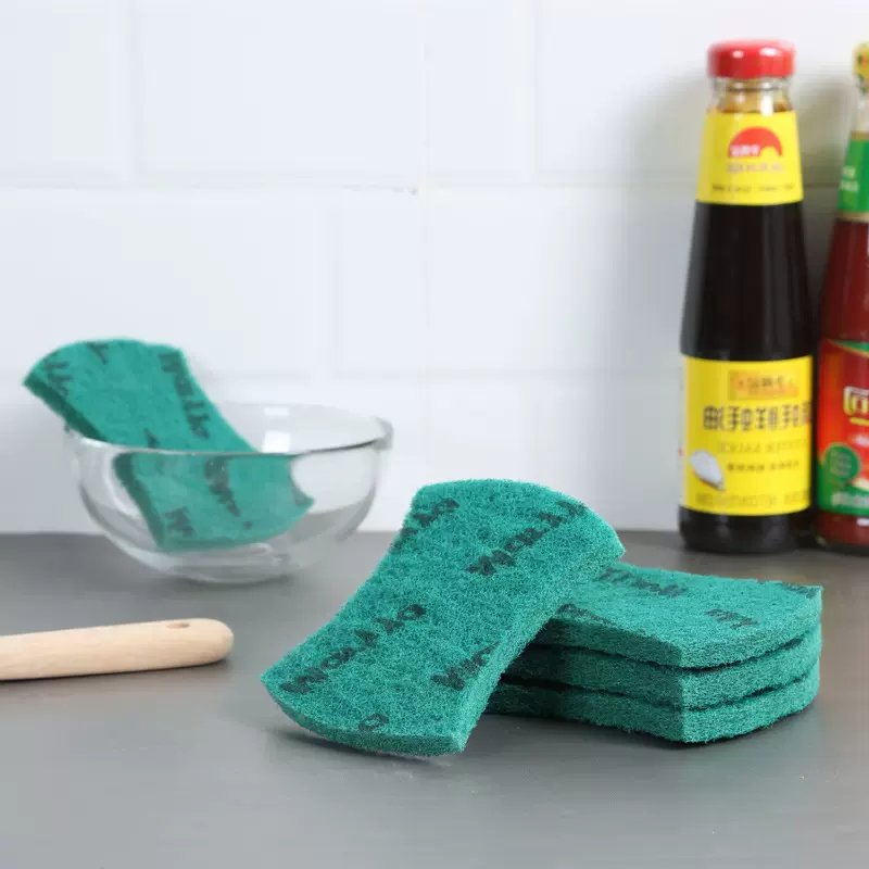 美丽雅强力去污百洁布洗碗海绵厨房刷碗布抹布洗碗刷锅百货批发