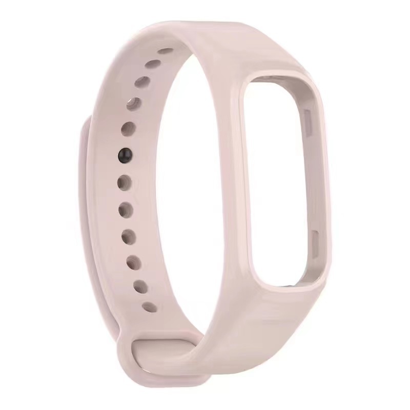 Aplicable para OPPO Band pulsera de moda versión vigorosa, pulsera de pulsera inteligente de goma suave de protección integral.