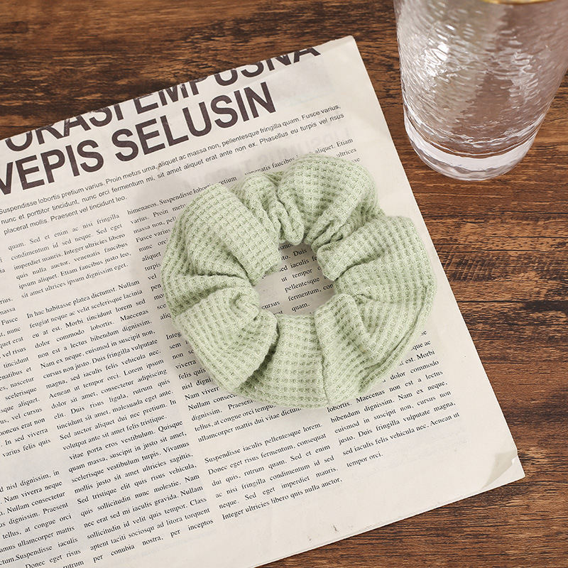 Temperamento floral intestino grueso anillo para el cabello bola femenina cabeza cuerda dulce cola de caballo cuerda para el cabello banda de goma de alta calidad accesorios para el cabello al por mayor