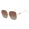Sunglasses, metal fashionable advanced glasses, wholesale, gradient, internet celebrity, high-quality style
