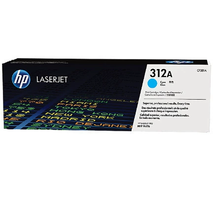 Оригинальные картриджи для принтера HP 312A/CF380A/CF381A/CF382A/CF383A серии M476