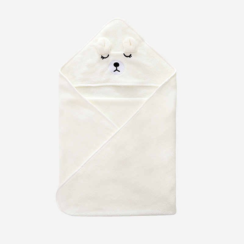 흰색 강아지(눈을 감고)
