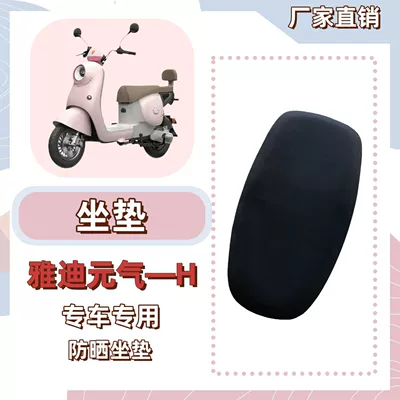 Electric vehicle foot mat — Package: Yadi Yuanqi-H Special Foot Mat - seat-cover-breathable-mesh-pure-black-no-picture-yadi-yuanqi-h