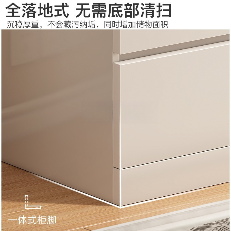 五斗柜收纳柜实木色简约现代家用卧室客厅靠墙轻奢抽屉柜储物柜子|undefined