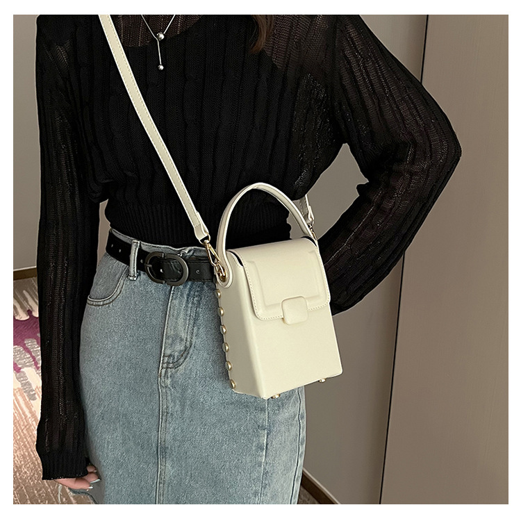 Borsa a tracolla donna quadrata alla moda elegante e versatile_voghion.com