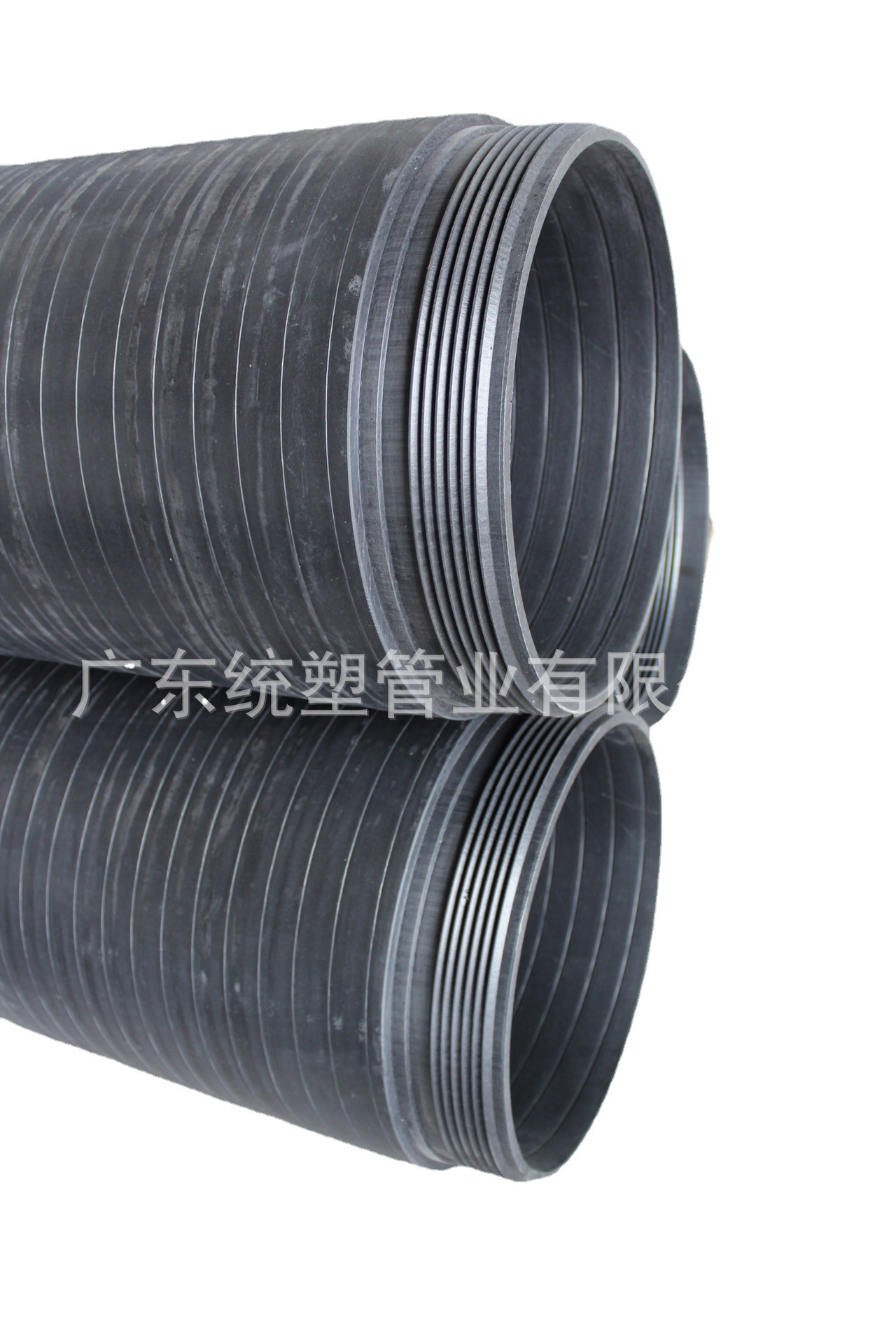 厂家供应排水排污管道顶拉管 自锁接口PE顶拉管统塑牌DN600