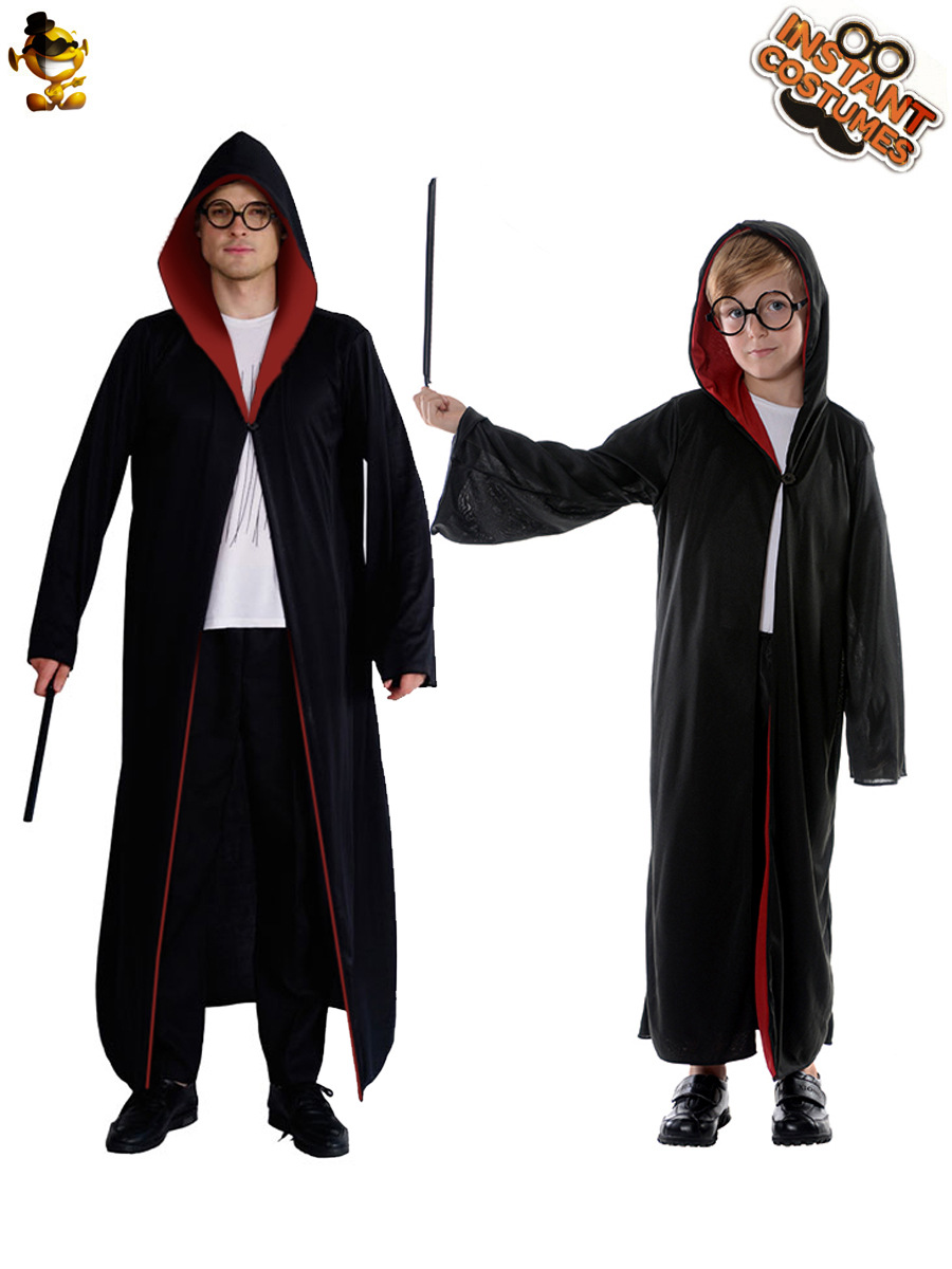 Halloween Adulto Niños Harry Potter Capa Trajes Disfraces de espectáculo de escenario COS Disfraces de juego de rol