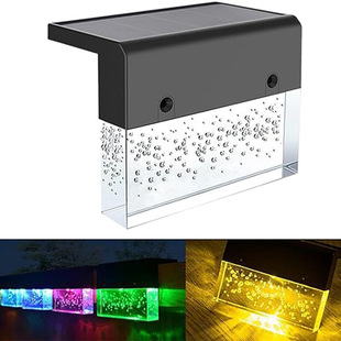 Cross-border solar fence light stair light LED fence light outdoor garden light landscape light decorative step light