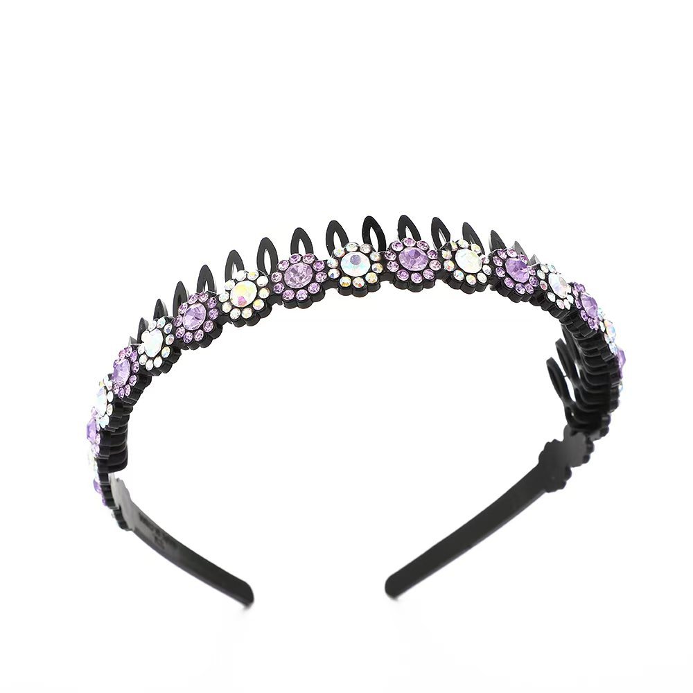 Al por mayor diadema dentado antideslizante simple horquilla todo partido horquilla cara lavado tocado hembra horquilla pelo banda Accesorios