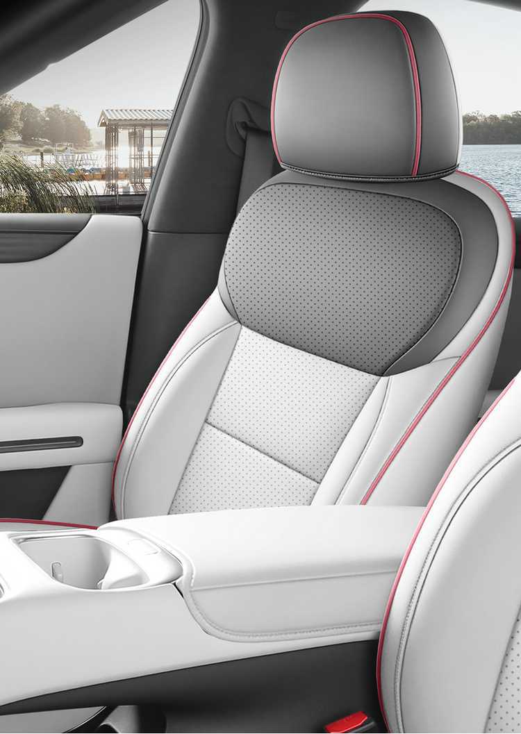 26 models of Xpeng L03 car seat covers, all-season Rams perforated leather breathable full-coverage seat covers