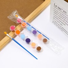 �S��ֱ��2����6ɫˮ����ϗl��ͯDIY�L���T�f�L�~�մ�ʯ��12���