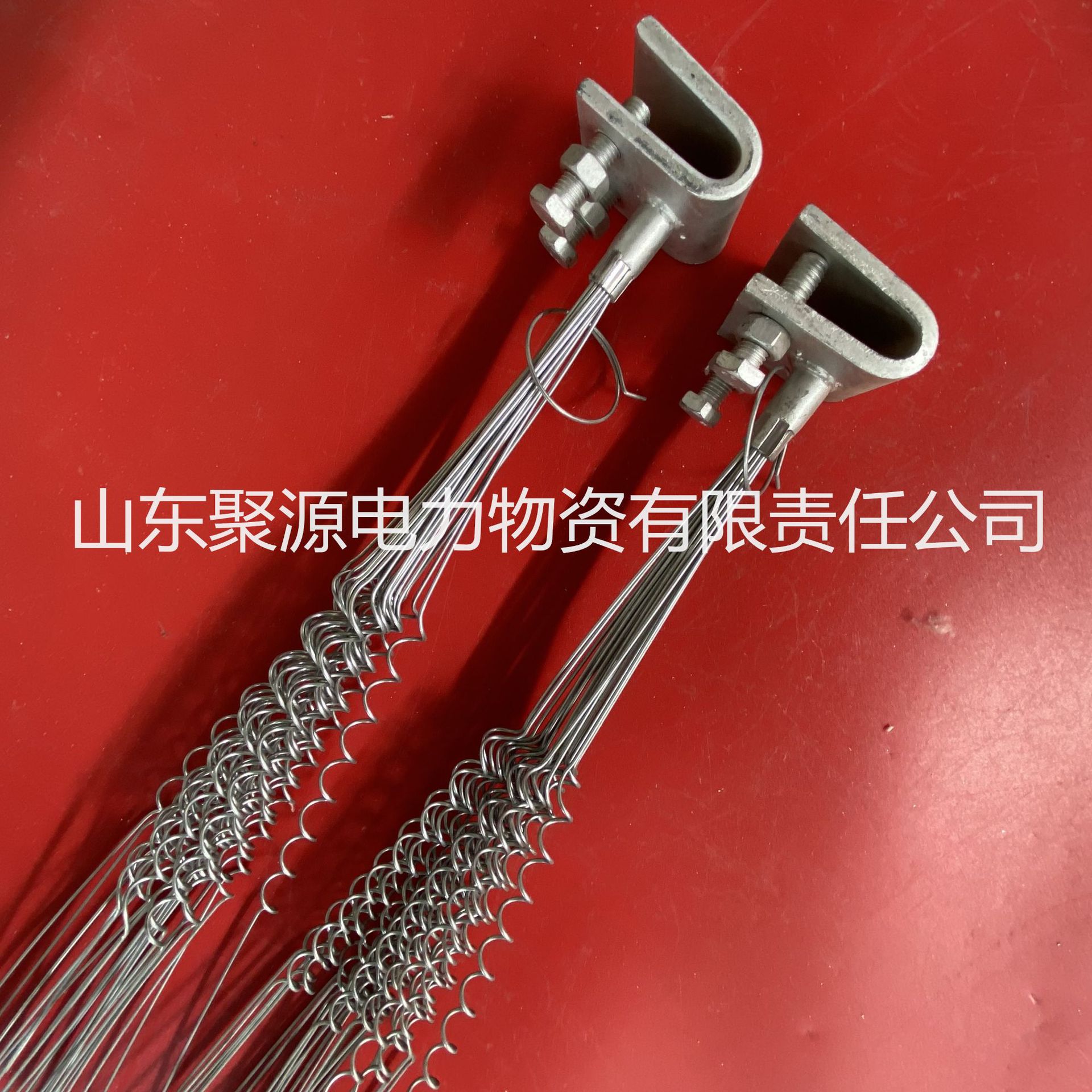 螺旋式防鸟刺 25根/36根45根镀锌钢丝防鸟刺 电力驱鸟防护金具