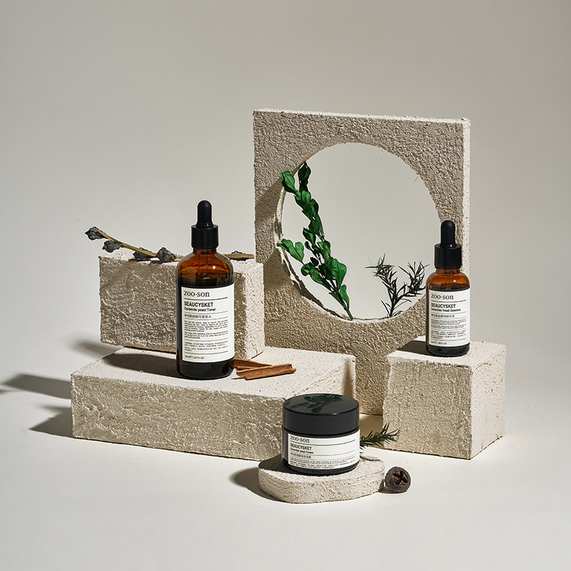 Maquillaje blanco original, geometría, accesorios fotográficos, pequeños adornos, cosméticos, bodegón, fotografía, decoración de tablero de fondo