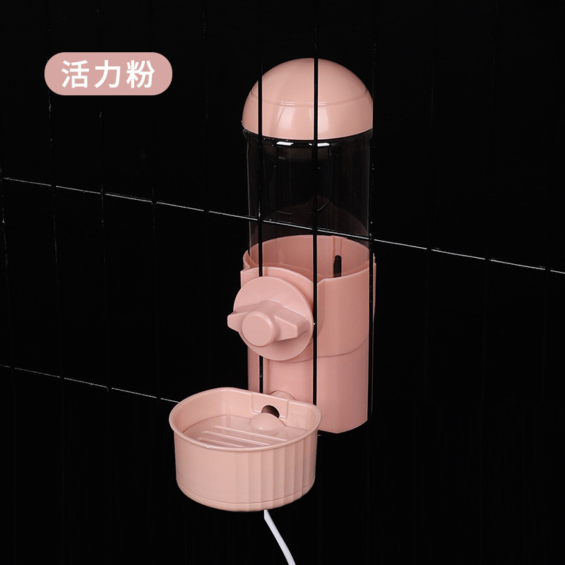 Dispensador automático de agua para gatos con calefacción de temperatura constante colgante, dispensador de agua para mascotas, dispensador de agua para perros colgante, suministros para jaulas