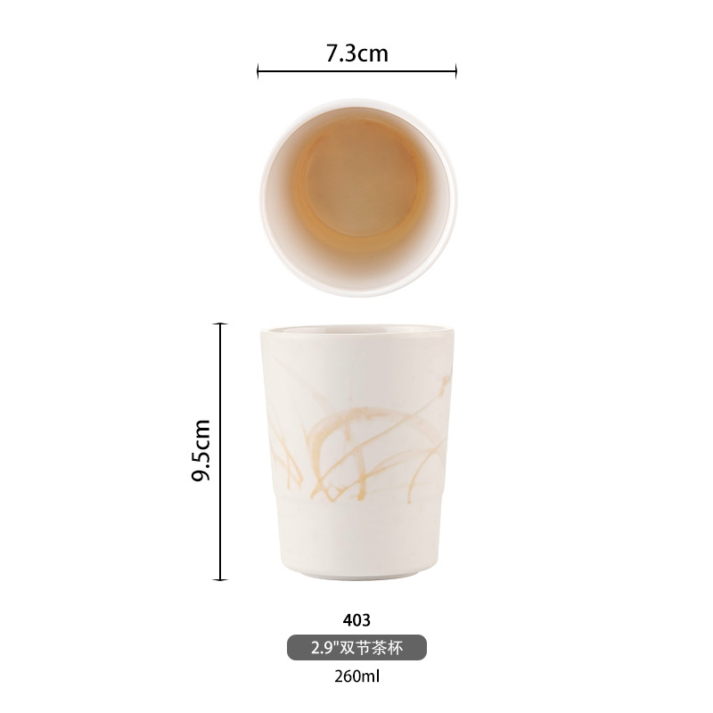 Otoño hierba melamina olla caliente barbacoa placa tazón melamina de comercio exterior A5 vajilla