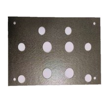 耐高温云母板加工 隔热绝缘云母垫片HP5耐温500度绝缘垫片