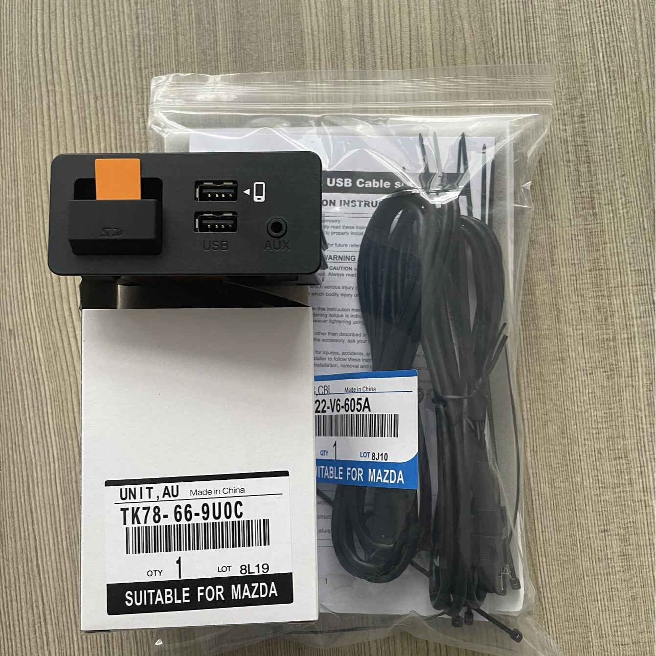 Подходит Mazda CarPlay Android Auto USB-бокс TK78 66 9U0C модуль K1414