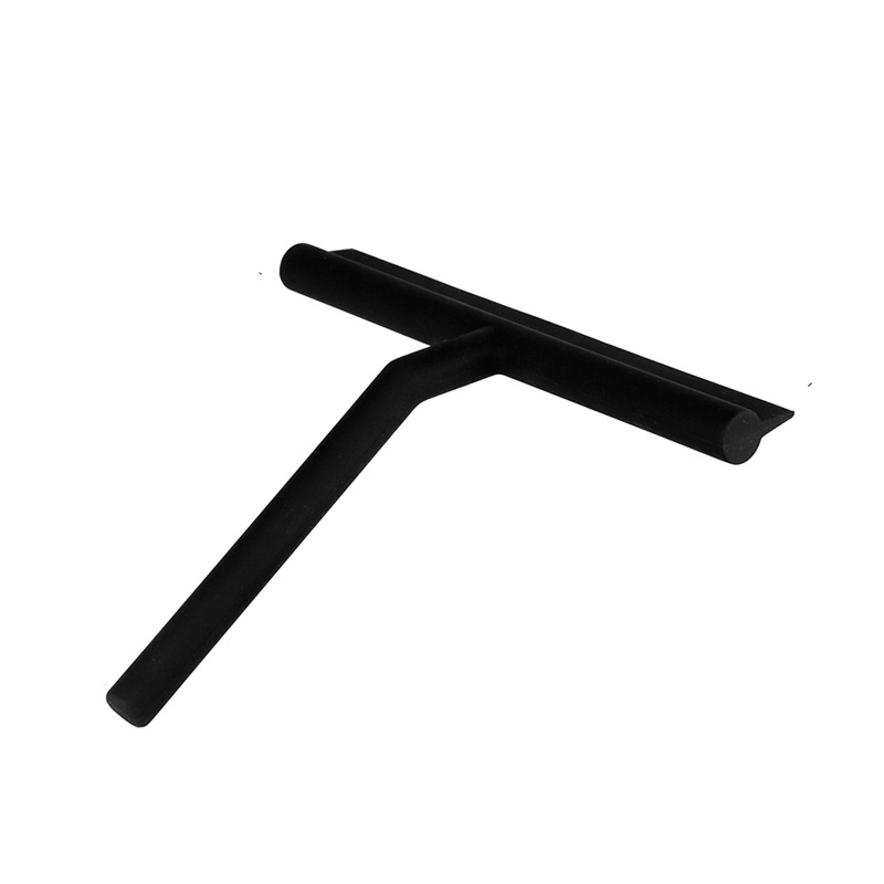 Glass Cleaning Artifact Black Silicone Wiper Household Bathroom Bathroom Cleaning Window Cleaning Tool