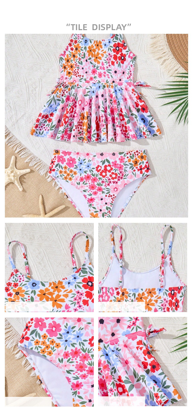 Girls Two Piece Swimsuit Set For Playful Summer Days & Poolside_voghion.com