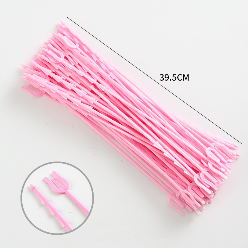 Material de embalaje de flores floristería arte floral ramo de flores embalaje material de bricolaje chapado en oro tarjeta de felicitación de metal clip de tarjeta