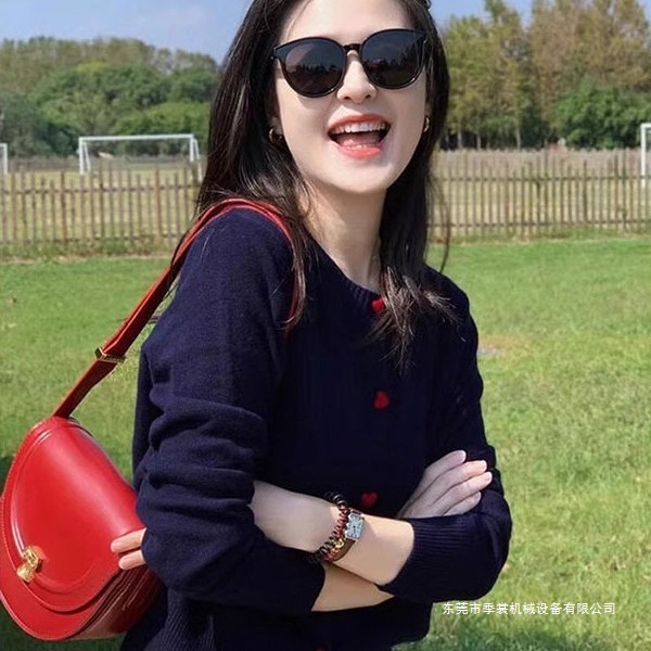 早秋穿搭藏蓝色小个子短款开衫毛衣外套女春秋软糯长袖针织衫上衣|undefined