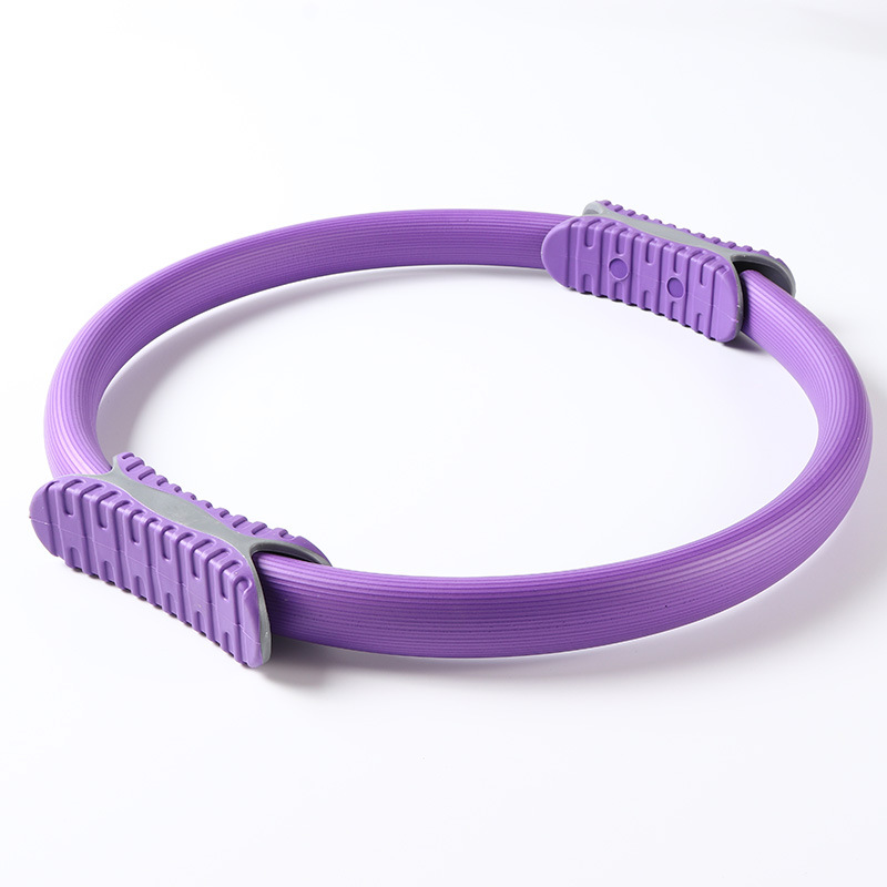 Rueda de yoga ergonómica – aro de pilates para estiramiento de espalda, anillo de fuerza auxiliar para ejercicios