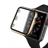 Покрытие корпуса Apple Watch из стали и ПК, все в одном защитный чехол для IWATCH Series