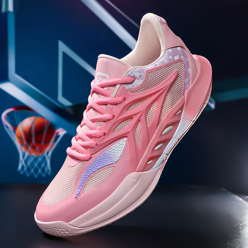 Blitz 12 Basketball Shoes for Students, Teenagers, Junior High School Sports Shoes, Women's Team Game Boots, Friction Sound