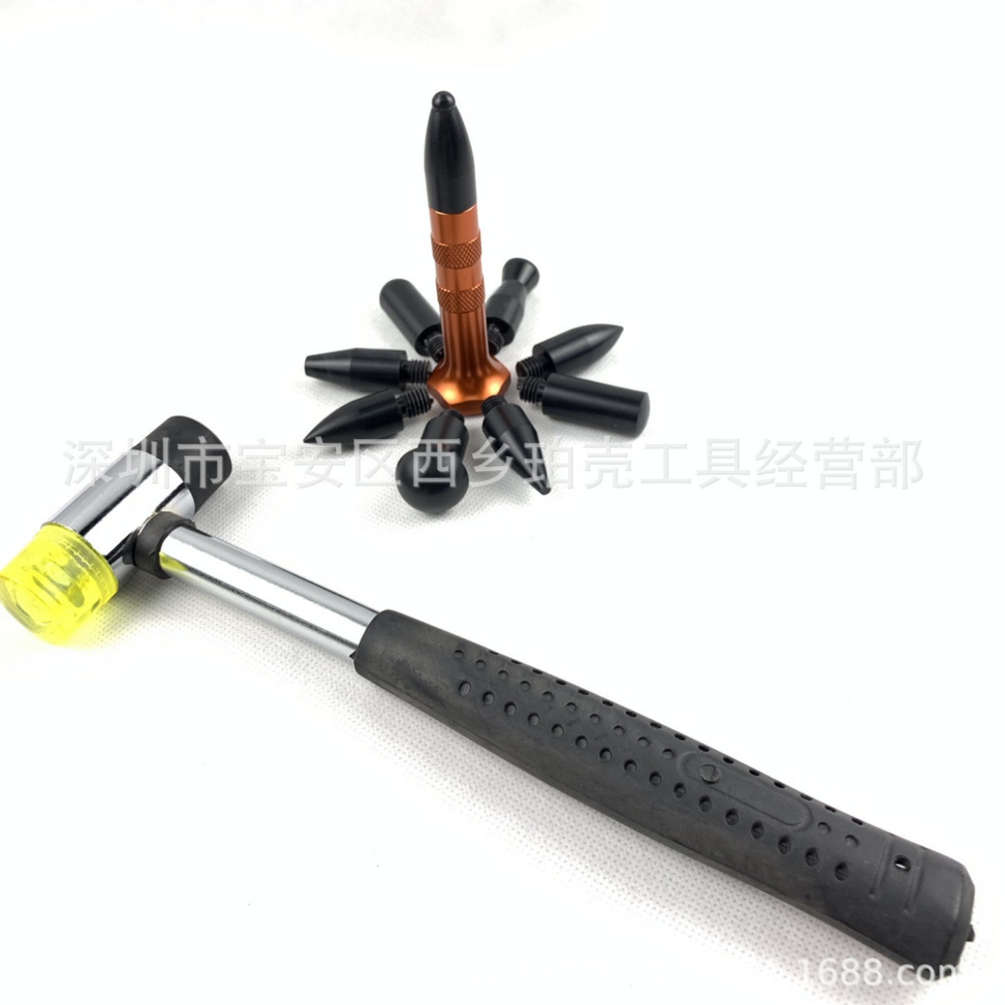 汽车凹陷修复整形笔修复笔整平笔橡胶锤整形笔维修锤凹凸修复工具