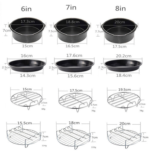 Air Fryer Accessories Smart Home Electric Fryer Commercial Amazon AliExpress Cross-border Electrical Accessories