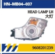 PARA Mercedes-Benz Truck Headlight Assembly Repair Parts MP4 Actros Apariencia Kit de reparación dañado Piezas de cuerpo
