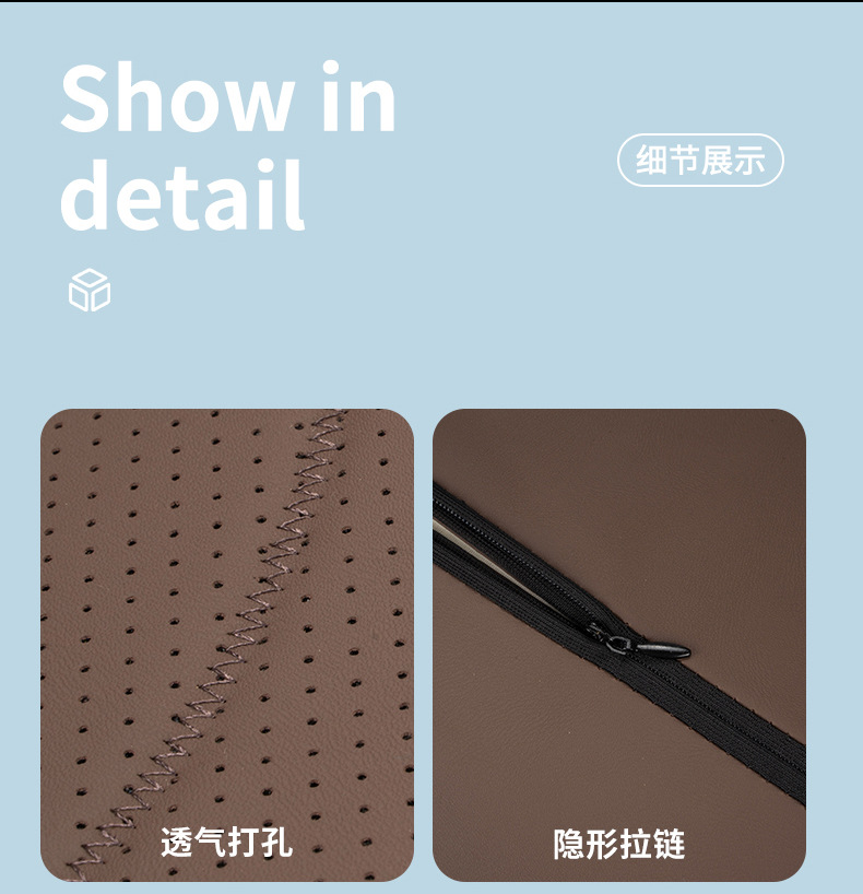 Suitable for Buick Car Headrest Gl8 Regal Regal Envision Plus Lumbar Cushion Neck Pillow Car Interior Supplies