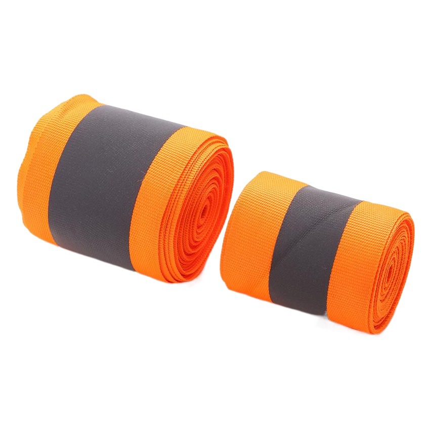 Cinta verde fluorescente costura tela reflectante cinta fluorescente ropa cinta reflectante cinta de advertencia de tráfico 5cm