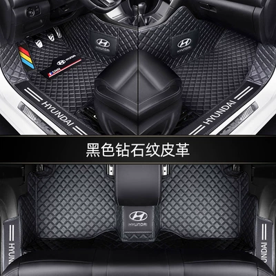 Ayaqaltılar (Kovriklər) – Full Encircled Car Mat - standard-single-layer-threshold-diamond-black