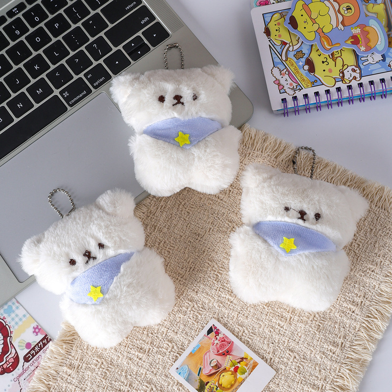 Direct Sales from the Manufacturer: Cute Bear Pendant, Adorable Cat Scarf Plush Toy, Plush Bag Charm, Gift, Promotional Gift Direct Sales from the Manufacturer: Cute Bear Pendant, Adorable Cat Scarf Plush Toy, Plush Bag Charm, Gift, Promotional Gift