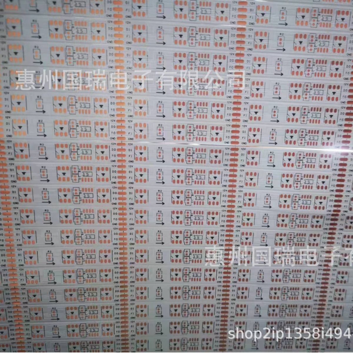 工厂直销pet柔性电路板软板双面RGB线路板LED灯条板超薄柔板高亮