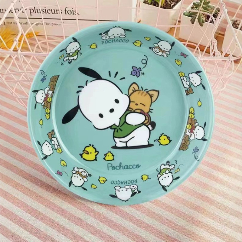 Factory Direct Cute Cartoon melamine Dish Household Dish Children's Breakfast Dish Dinner Dish Creative Dish Plate