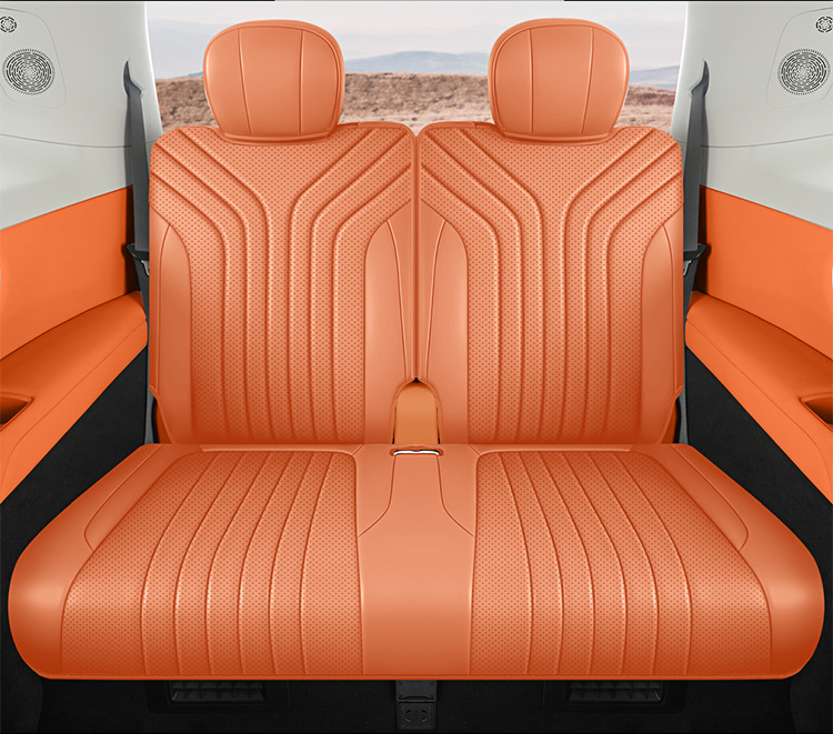 2026 Geely Galaxy M9 seat covers, six-seater 2+2+2 configuration, full-coverage leather, all-season car seat cushions and seat covers