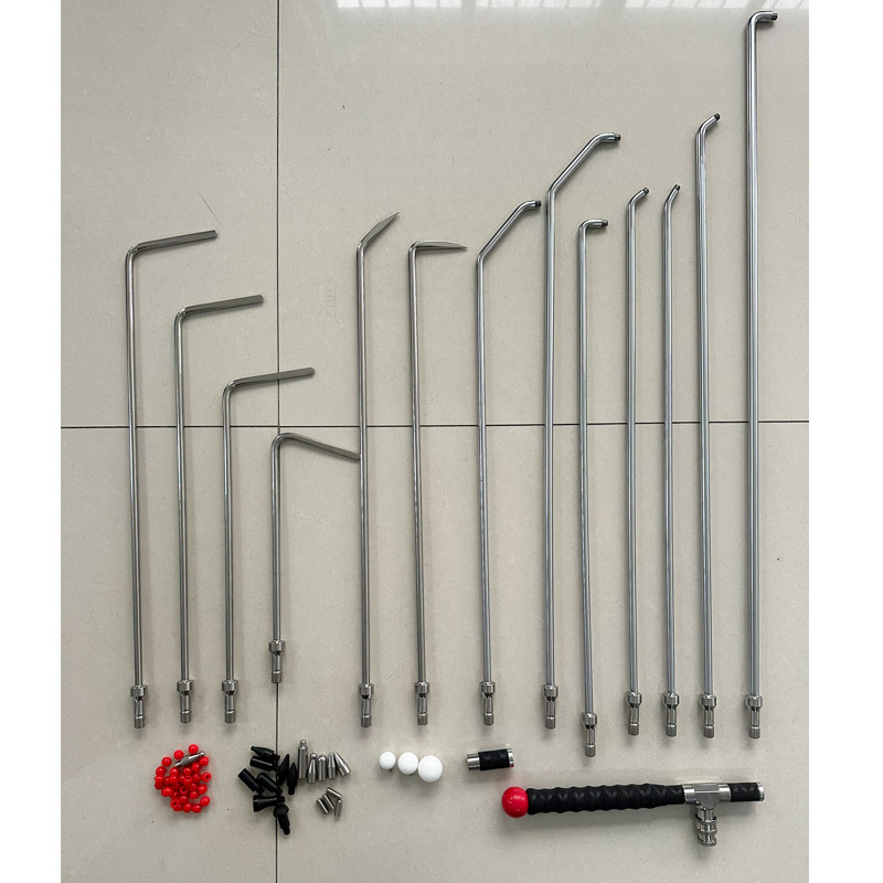 汽车凹陷修复 13件套快拆钩子套装凹坑钣金可换把手换头顶杠工具