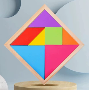 Деревянный пазл развивающая игрушка DIY
