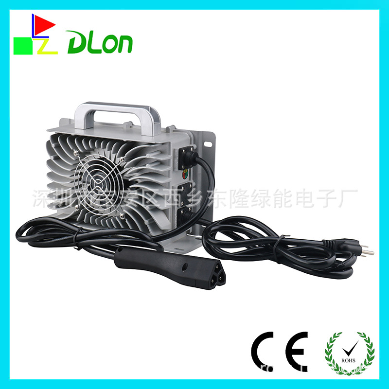 48V15A高尔夫球车防水IP67铅酸充电器RXV美规110V