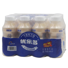 优乐多乳酸菌酸奶饮品A+益生元340ml原味儿童乳酸菌饮料12瓶整箱