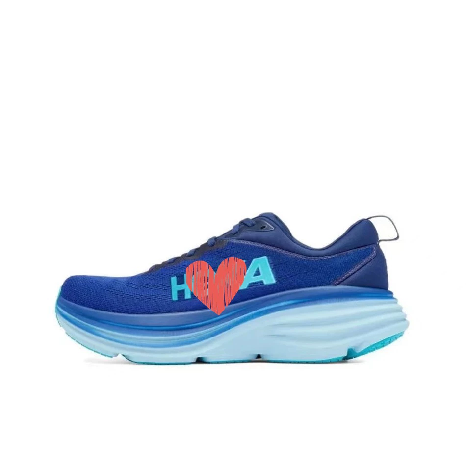 Граница-спортивная обувь HOKA ONE ONE мужская и женская стиль Bondi8 дорожная беговая обувь Bondi8 легкая амортизация возврат сопротивление