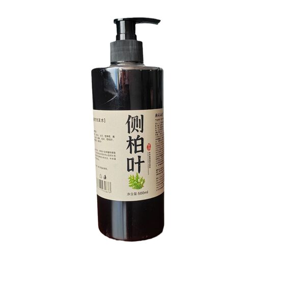 Purely Handmade Formula for Boiling Platycladus Leaf Shampoo, Plant Nourishing Ginger, Oil Control, Anti-Dandruff, Anti-Itching, Trendy Shampoo
