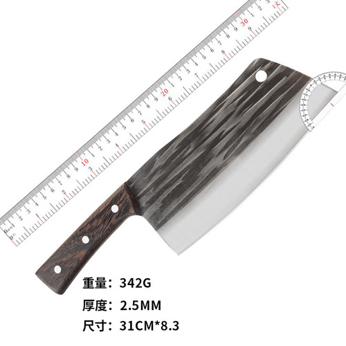 Stainless steel hand-forged household meat cleaver kitchen knife slicing and cutting knife chef's special cooking fish fillet knife
