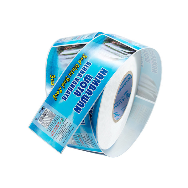 Design transparent sticker PVC