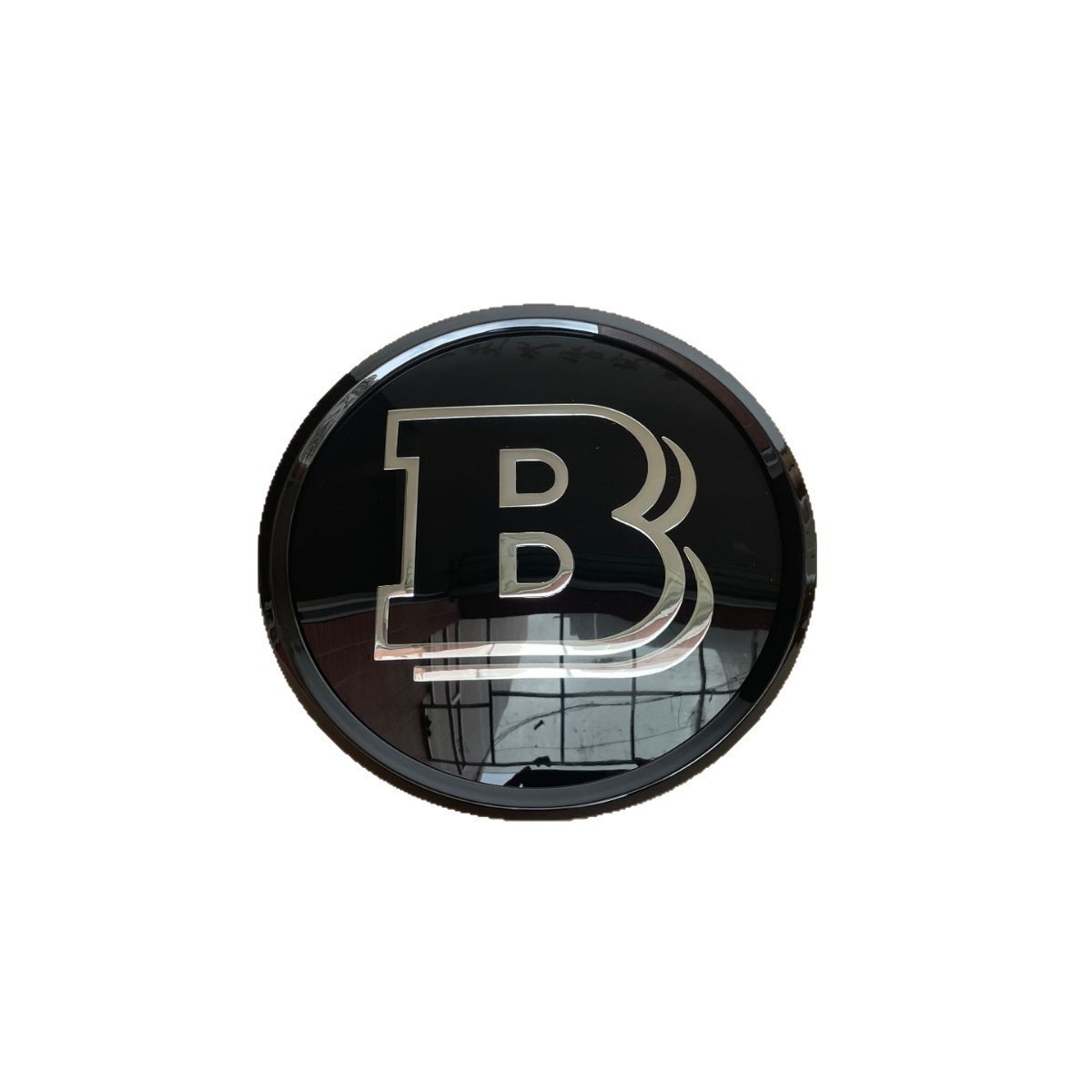 Suitable for Mercedes-Benz C E Glc Gle Gla Cla a B Mirror Logo Brabus Style Large Front Grille Emblem