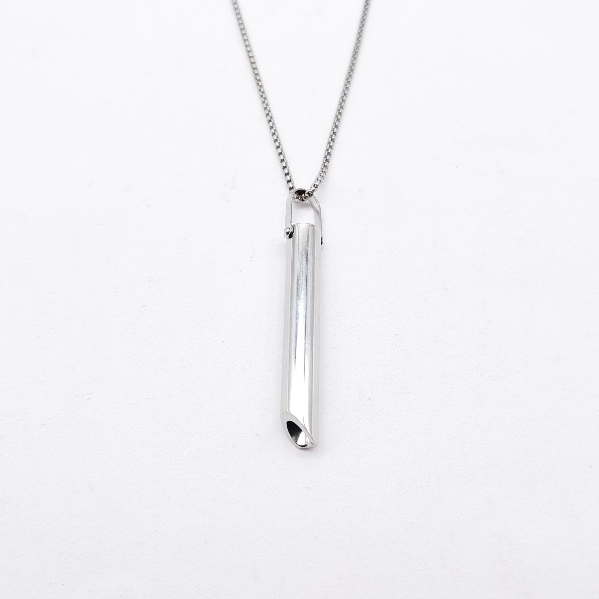 1 Piece Fashion Whistle Stainless Steel Plating Unisex Pendant Necklace