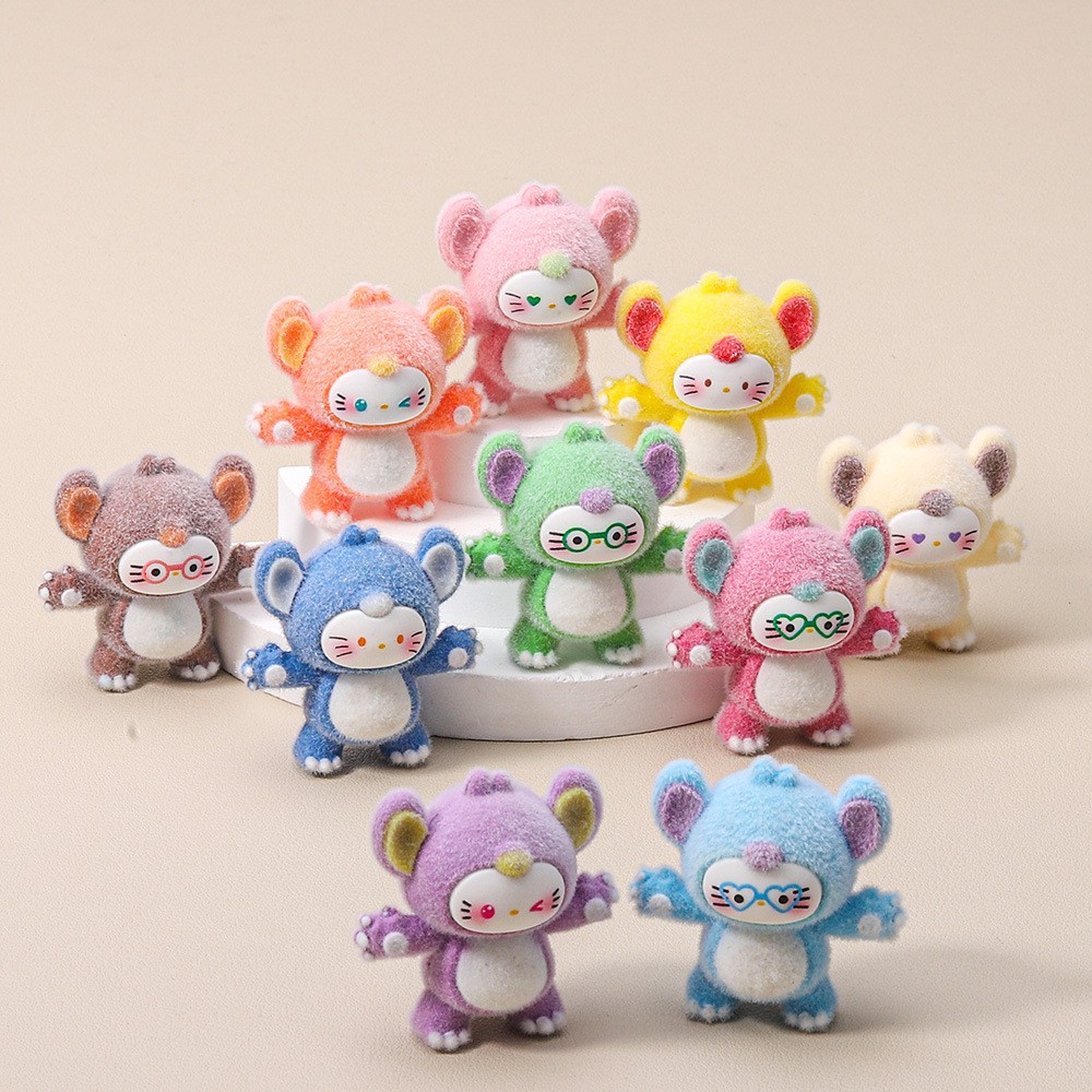 在庫一掃特恵対触部品立体アニメデスクトップ夜光小物diyアクセサリー樹脂アクセサリー