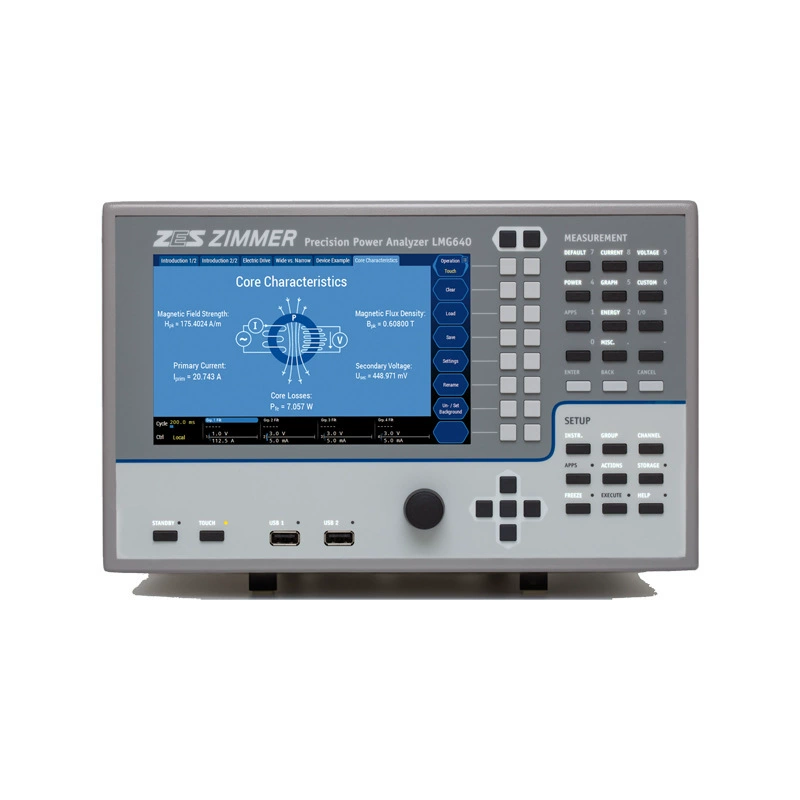 Немецкий ZES LMG640 анализатор мощности 4-канальный анализатор мощности